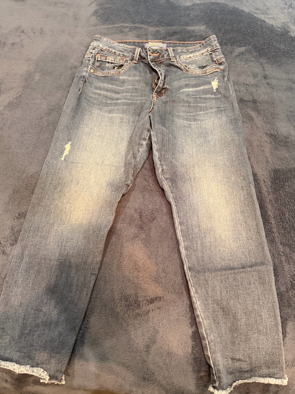 Democracy Women’s Distressed Blue Denim Jeans 10p